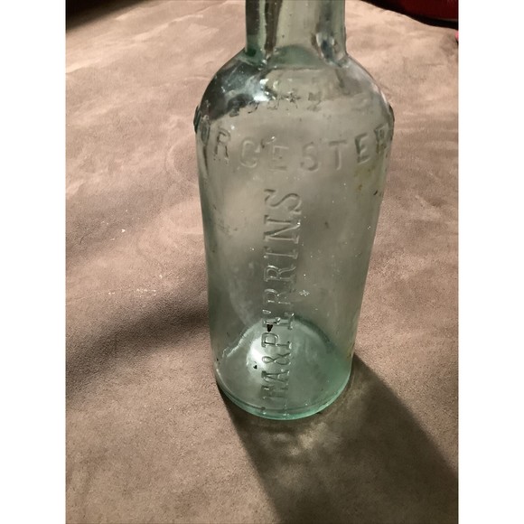 ANTIQUE late 1800's early 1900's LEA & PERRINS Worcestershire Sauce Bottle - Picture 9 of 9